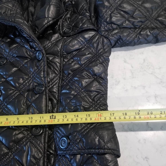 🧥COCO&TASHI BLACK PUFFER LONG COAT - Picture 12 of 12